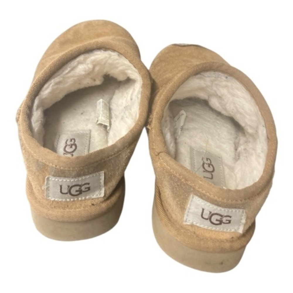 UGG Tan mini women shoes size 6